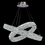 Люстра на 2 кольца с текстурной огранкой Reflection of Reality варинант исполнения - 2 | Loft Concept в Липецке