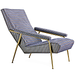 Дизайнерское кресло с подлокотниками Gio Ponti D.153.1 Armchair варинант исполнения - 1 | Loft Concept в Липецке