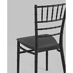 Стул Chiavari пластик черный варинант исполнения - 3 | Loft Concept в Липецке