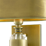 Бра с овальным абажуром на прозрачном основании Masculinity варинант исполнения - 1 | Loft Concept в Липецке