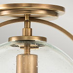 Потолочный светильник с прозрачным стеклянным шаром с эффектом пузырьков Hinkley варинант исполнения - 14 | Loft Concept в Липецке