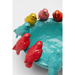 Декоративное дизайнерское блюдо разноцветные попугаи  варинант исполнения - 2 | Loft Concept в Липецке