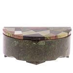 Шкатулка с зеркалом из натуральных камней Stone Casket варинант исполнения - 1 | Loft Concept в Липецке