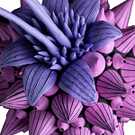 Статуэтка тропический фрукт Tropical Fruit Alien Blue Tulip варинант исполнения - 2 | Loft Concept в Липецке