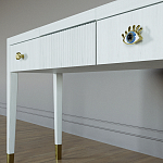 Туалетный стол - Трельяж Elsa Dreams White 120 см варинант исполнения - 3 | Loft Concept в Липецке