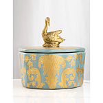 Фарфоровая шкатулка Swan Lake варинант исполнения - 8 | Loft Concept в Липецке