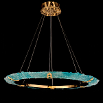 Люстра в форме кольца с цветочным декором Warm Heavenly Light варинант исполнения - 4 | Loft Concept в Липецке