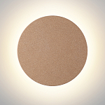 Бра круглое натуральная Пробка Natural Cork варинант исполнения - 3 | Loft Concept в Липецке