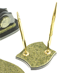 Настольный письменный набор из змеевика из 7-ми элементов Successful Leader варинант исполнения - 8 | Loft Concept в Липецке