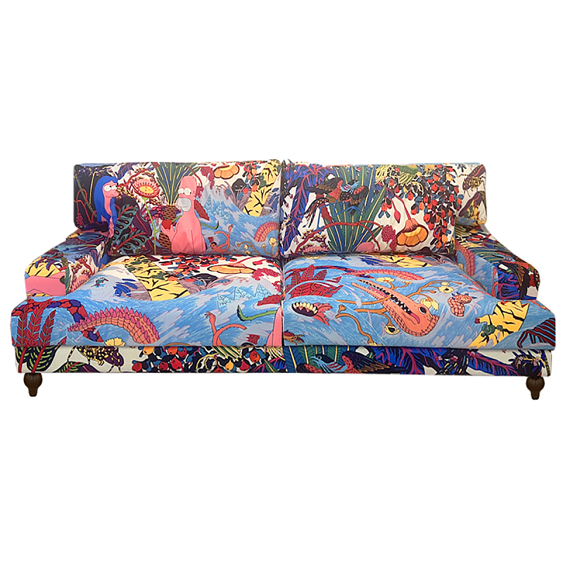 Премиальный Акцентный Диван Simpsons in Paradise Pop Art Sofa Мульти Премиальный Акцентный Диван Simpsons in Paradise Pop Art Sofa Мульти в Липецке | Loft Concept