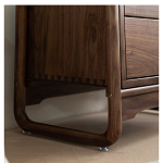 Вешалка деревянная с 2- мя ящиками Moon Walnut Furniture варинант исполнения - 10 | Loft Concept в Липецке