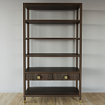 Стеллаж с двумя ящиками Elsa Dreams Walnut варинант исполнения - 4 | Loft Concept в Липецке