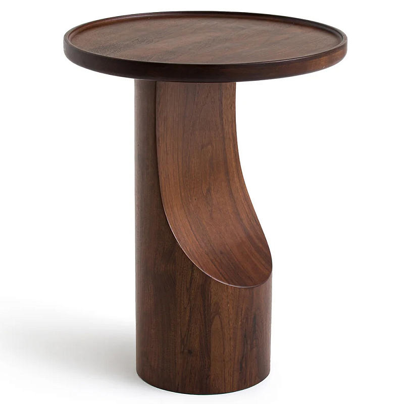 Приставной столик из массива дерева Walnut Орех Приставной столик из массива дерева Walnut Орех в Липецке | Loft Concept