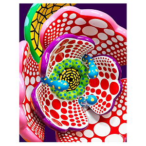 Книга по искусству Yayoi Kusama: I Spend Each Day Embracing Flowers