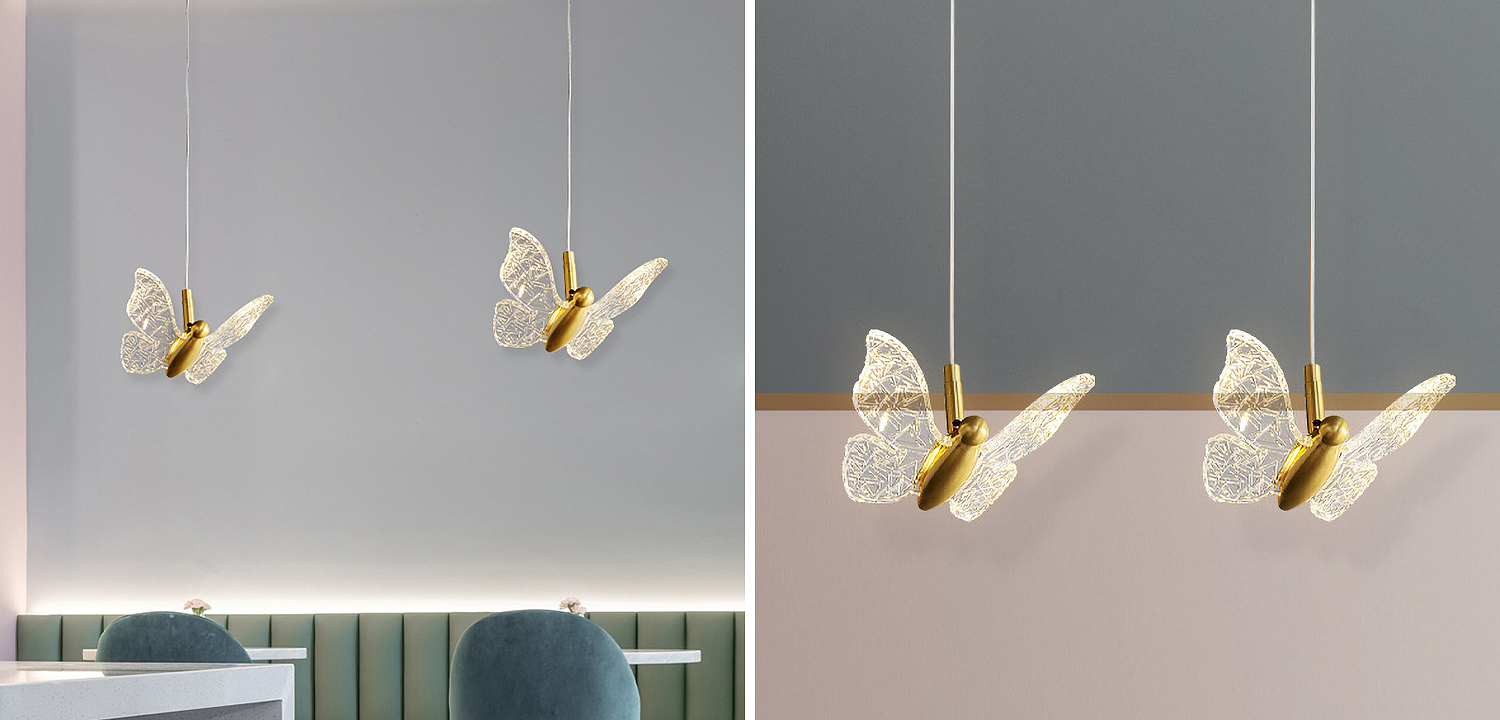 Butterfly Pendant Lamp H Butterfly Pendant Lamp H - Loft-Concept в Липецке