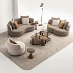 Двухместный диван Calypso варинант исполнения - 4 | Loft Concept в Липецке