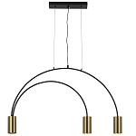 Линейный светильник с дугообразным каркасом Daviau Linear Arch Light 3 варинант исполнения - 2 | Loft Concept в Липецке