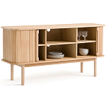 Длинный низкий буфет с 2-мя раздвижными дверцами Toinette Light Cupboard варинант исполнения - 3 | Loft Concept в Липецке