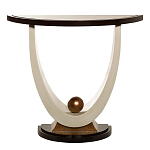 Консоль на полукруглой основе Stylish Pearl варинант исполнения - 2 | Loft Concept в Липецке