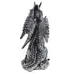 Часы в виде дракона Silver Dragon Clock варинант исполнения - 2 | Loft Concept в Липецке