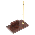 Подставка для телефона с ручкой из натурального камня креноид Natural Stone Stand варинант исполнения - 1 | Loft Concept в Липецке