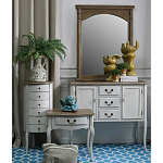 Комод в стиле прованс с ящиками и дверцами Rene Montmartre Provence Chest of Drawers варинант исполнения - 2 | Loft Concept в Липецке