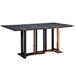 Стол обеденный со стальными ножками оригинальной формы Gourmet Meal варинант исполнения - 1 | Loft Concept в Липецке