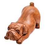 Статуэтка деревянная в виде собаки Puppy варинант исполнения - 1 | Loft Concept в Липецке