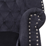 Кресло Charlie Armchair black velour варинант исполнения - 5 | Loft Concept в Липецке