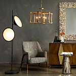 Торшер черный с 2-мя большими лампами Black Diffusers варинант исполнения - 3 | Loft Concept в Липецке