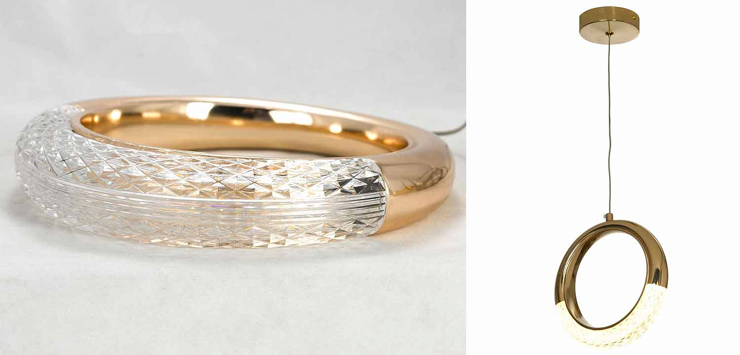 Подвесной светильник Jeziel Ring Hanging lamp Подвесной светильник Jeziel Ring Hanging lamp - Loft-Concept в Липецке