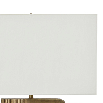 Настольная лампа с прямоугольным белым абажуром Skillful Face варинант исполнения - 2 | Loft Concept в Липецке