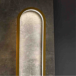 Бра с овальной рамойцвета латунь и черным кругом в центре Midnight Orbit варинант исполнения - 4 | Loft Concept в Липецке