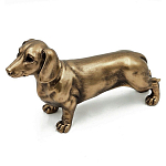 Статуэтка такса с реалистичными деталями и гладкой поверхностью Dachshund Style варинант исполнения - 1 | Loft Concept в Липецке