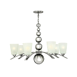 Люстра с матовыми конусными плафонами и декоративными элементами в форме шаров Hinkley варинант исполнения - 14 | Loft Concept в Липецке