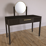 Туалетный Стол с зеркалом Primo Темный орех варинант исполнения - 4 | Loft Concept в Липецке