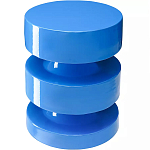 Столик приставной фигурный синий Curly Blue Table варинант исполнения - 1 | Loft Concept в Липецке