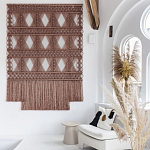 Панно Макраме коричневый цвет  варинант исполнения - 2 | Loft Concept в Липецке