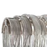 Люстра подвесная с металлическими цепочками и изогнутыми металлическими дугами 72 см Atlantis Chain варинант исполнения - 9 | Loft Concept в Липецке