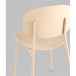 Стул Edie пластик бежевый варинант исполнения - 3 | Loft Concept в Липецке