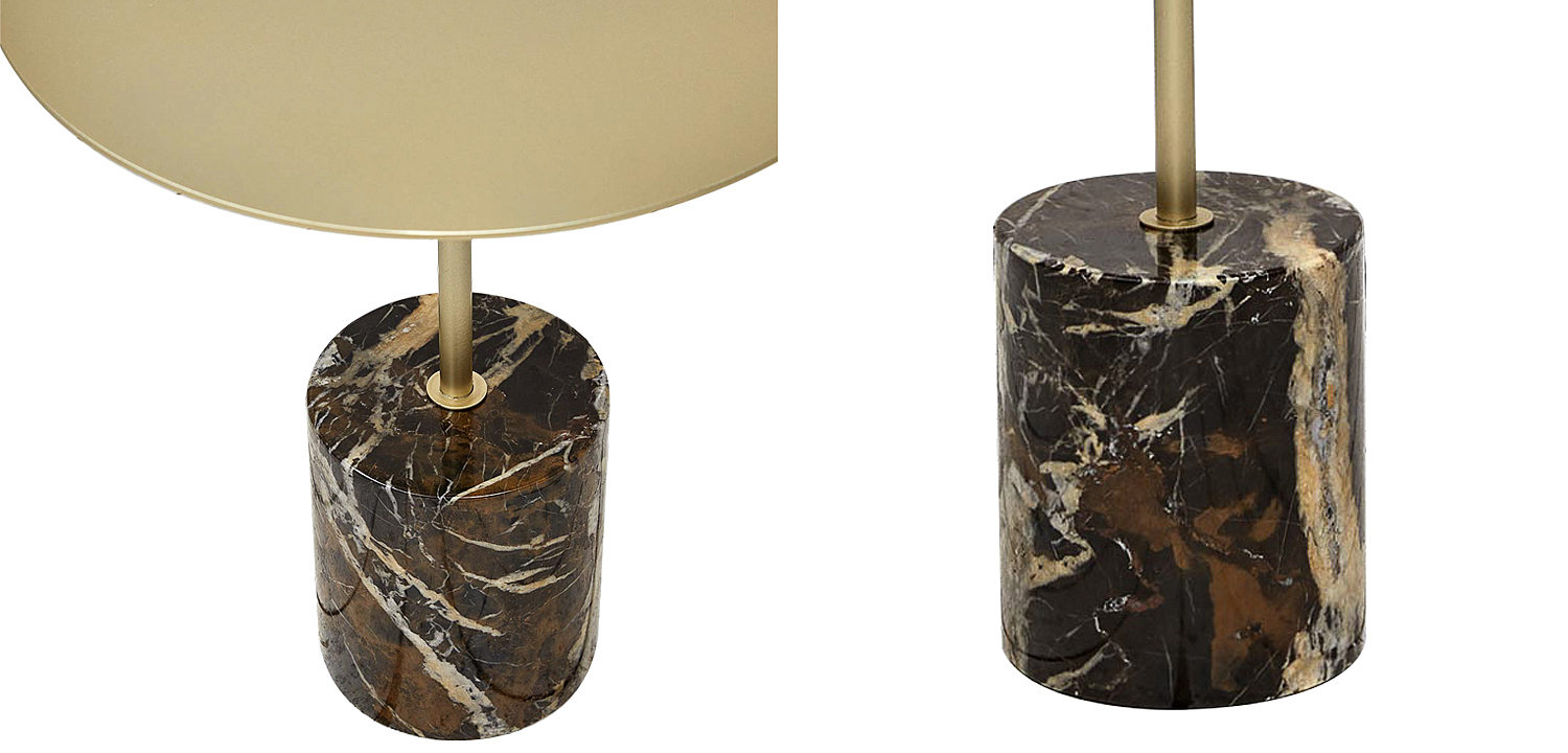 Приставной стол Thabi Dark Brown Side Table Приставной стол Thabi Dark Brown Side Table - Loft-Concept в Липецке