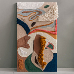 Тканый вручную текстильный гобелен Orchid варинант исполнения - 4 | Loft Concept в Липецке