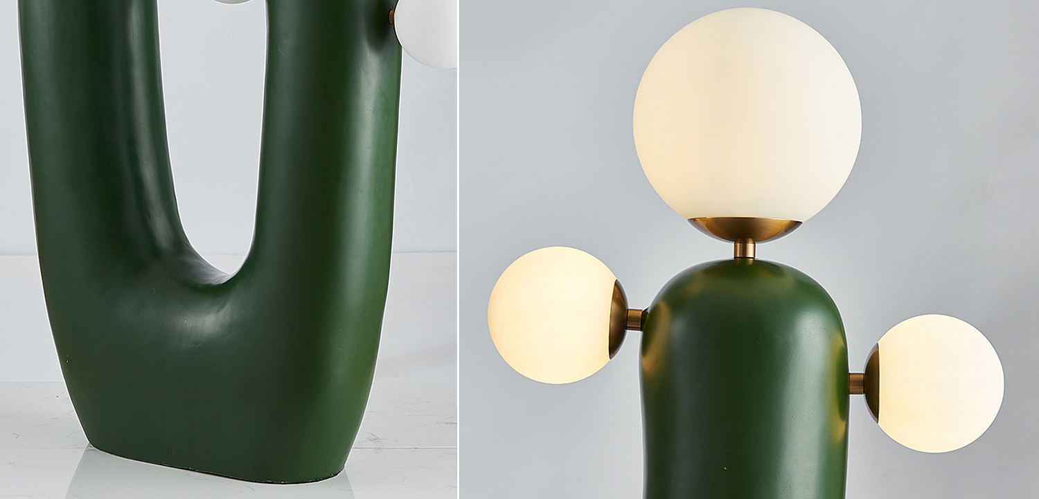 Торшер Oo Flor Lamp Green Торшер Oo Flor Lamp Green - Loft-Concept в Липецке