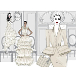 Megan Hess. Elegance варинант исполнения - 3 | Loft Concept в Липецке