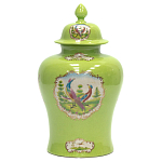 Фарфоровая ваза с крышкой Eden Garden варинант исполнения - 1 | Loft Concept в Липецке