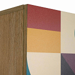 Прикроватная тумба с изображением на ящике Elise Nightstand варинант исполнения - 3 | Loft Concept в Липецке