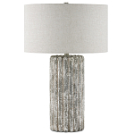 Настольная лампа с каркасом с состаренным эффектом Ancient Column варинант исполнения - 3 | Loft Concept в Липецке