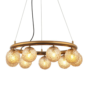 Люстра Spinnin с Янтарными Плафонами