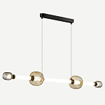 Светодиодный подвесной светильник Rovelly Black варинант исполнения - 2 | Loft Concept в Липецке