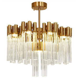 Люстра Contemporary chandelier crystal brass 65